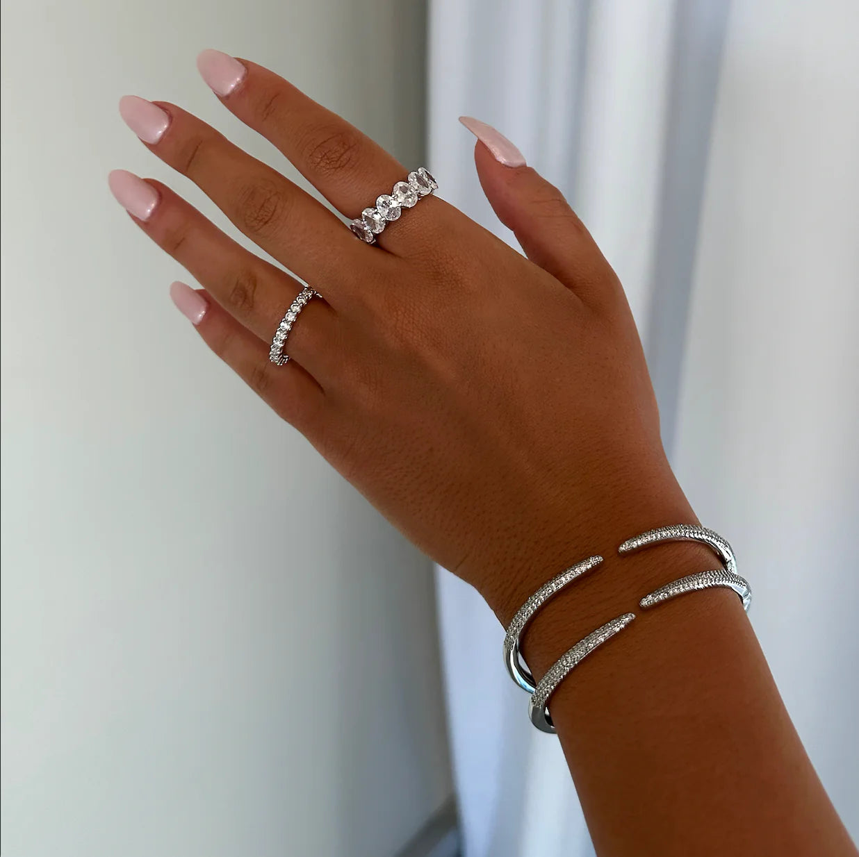 LILA CUFF- SILVER