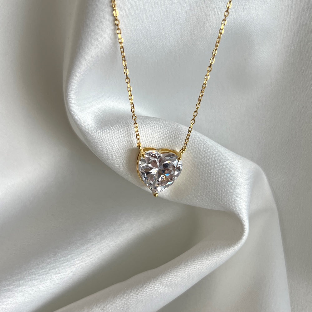 GOLD PLATED AMANTE NECKLACE
