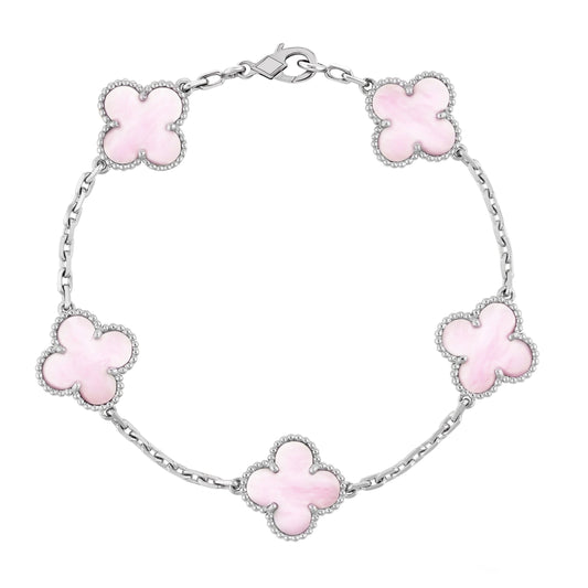 VANESSA BRACELET SILVER + ROSE