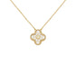 VANESSA CRYSTAL NECKLACE- GOLD