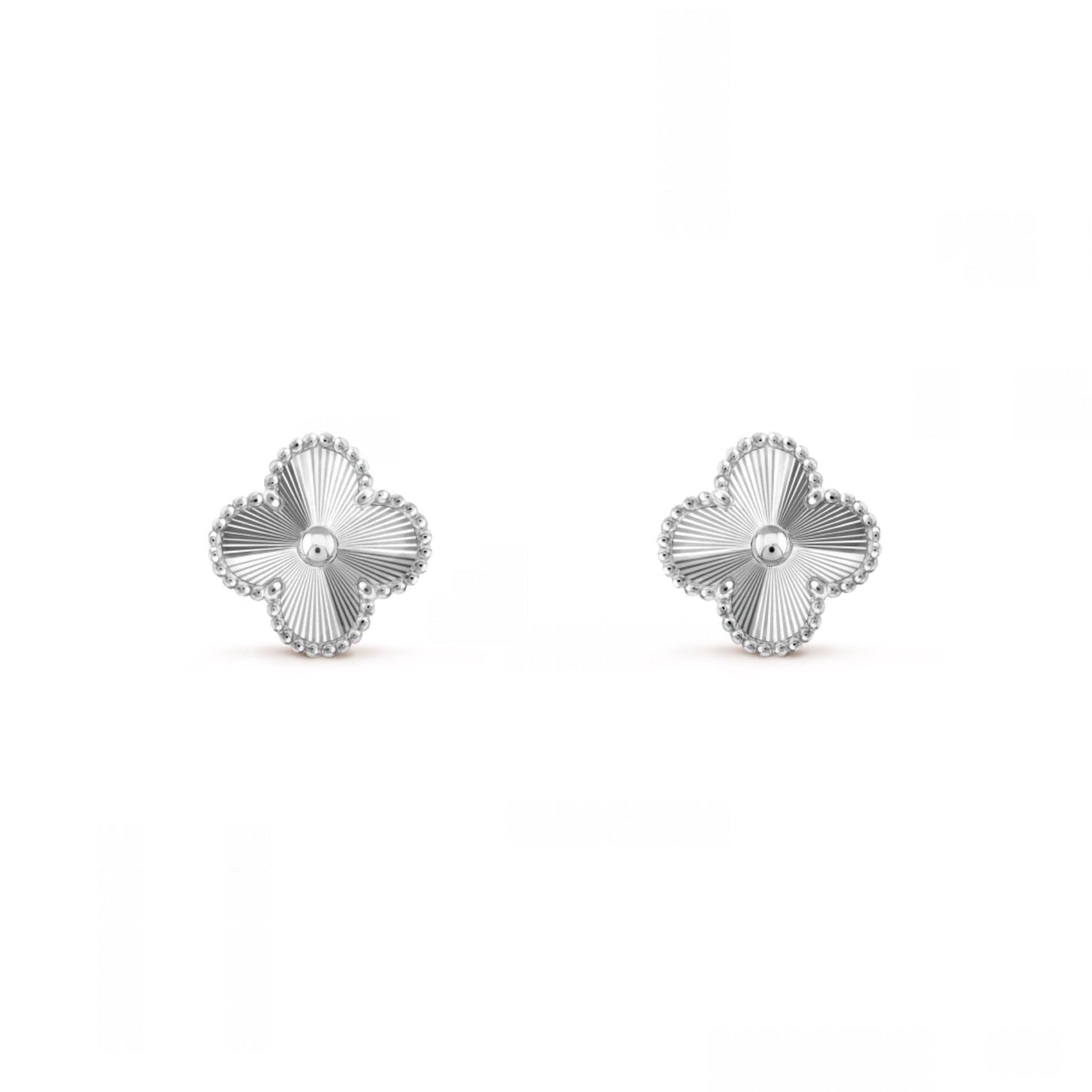 VANESSA EARRINGS- SILVER GUILLOCHÉ