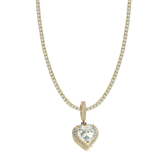 ELLE HEART CHARM- GOLD