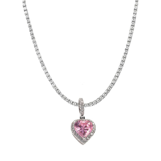 ELLE HEART CHARM- ROSE
