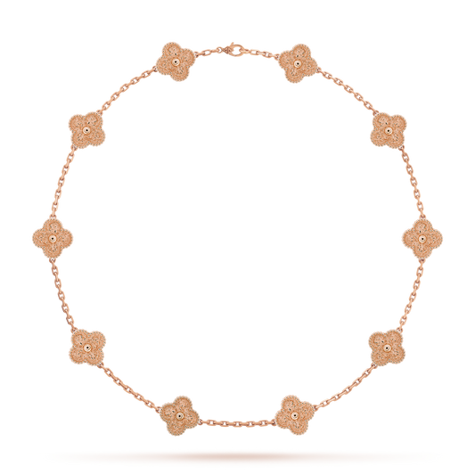 VANESSA NECKLACE- ROSE GOLD