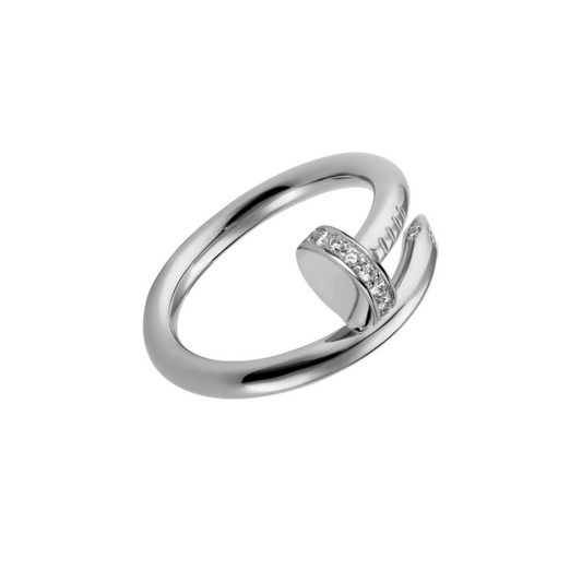 CARINA RING- SILVER + CRYSTAL