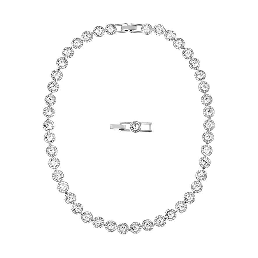 ANGEL TENNIS NECKLACE- SILVER