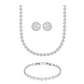 ANGEL TENNIS SET- SILVER - 3 PIECE