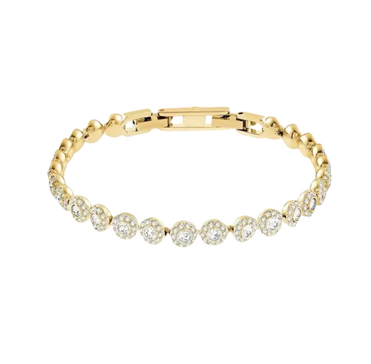 ANGEL TENNIS BRACELET- GOLD