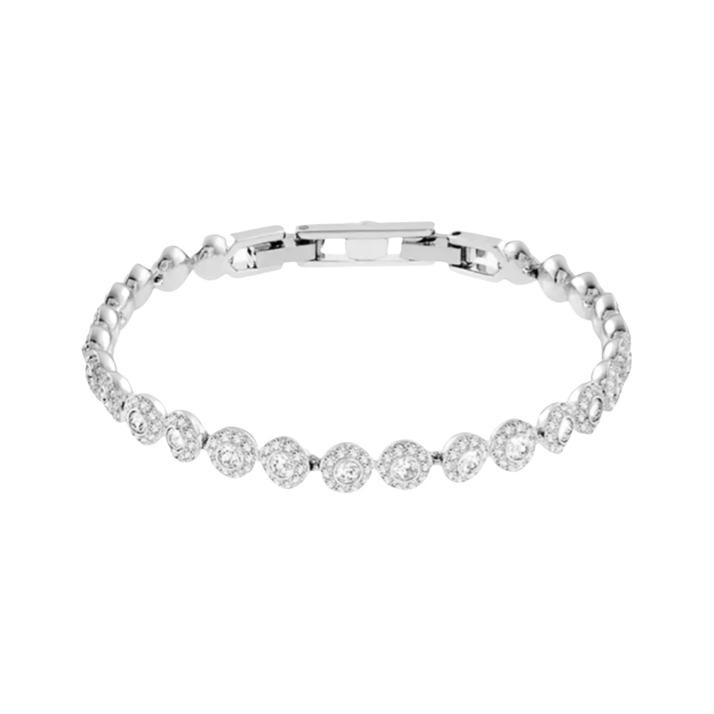 ANGEL TENNIS BRACELET- SILVER