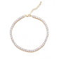 GIGI TENNIS ANKLET- GOLD