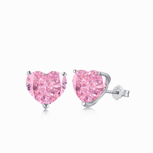 AMANTE EARRING- SILVER + ROSE