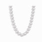 STERLING SILVER WHITE PEARL NECKLACE