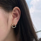 STERLING SILVER MINI INFINITY EARRINGS