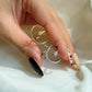 STERLING SILVER LUNA RING