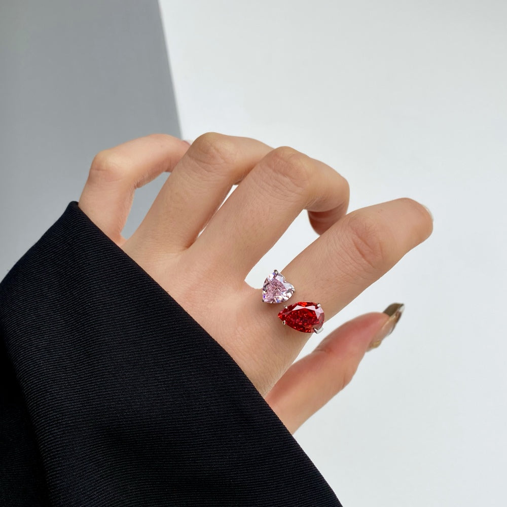 STERLING SILVER MON AMOUR RING