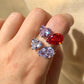 STERLING SILVER MON AMOUR RING