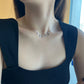 STERLING SILVER MOON AND STARS NECKLACE