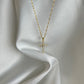 MINI CROSS NECKLACE- GOLD