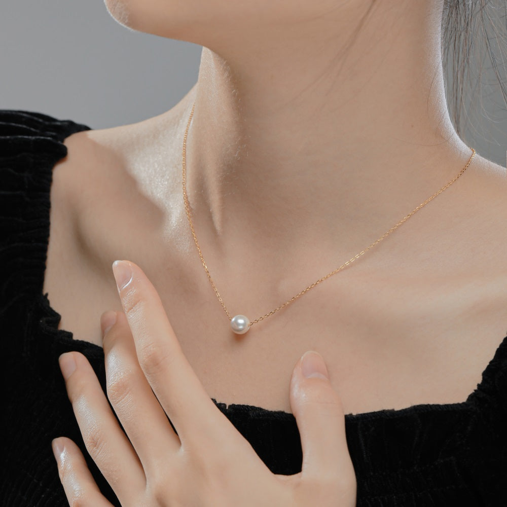 GOLD PLATED PERLA NECKLACE
