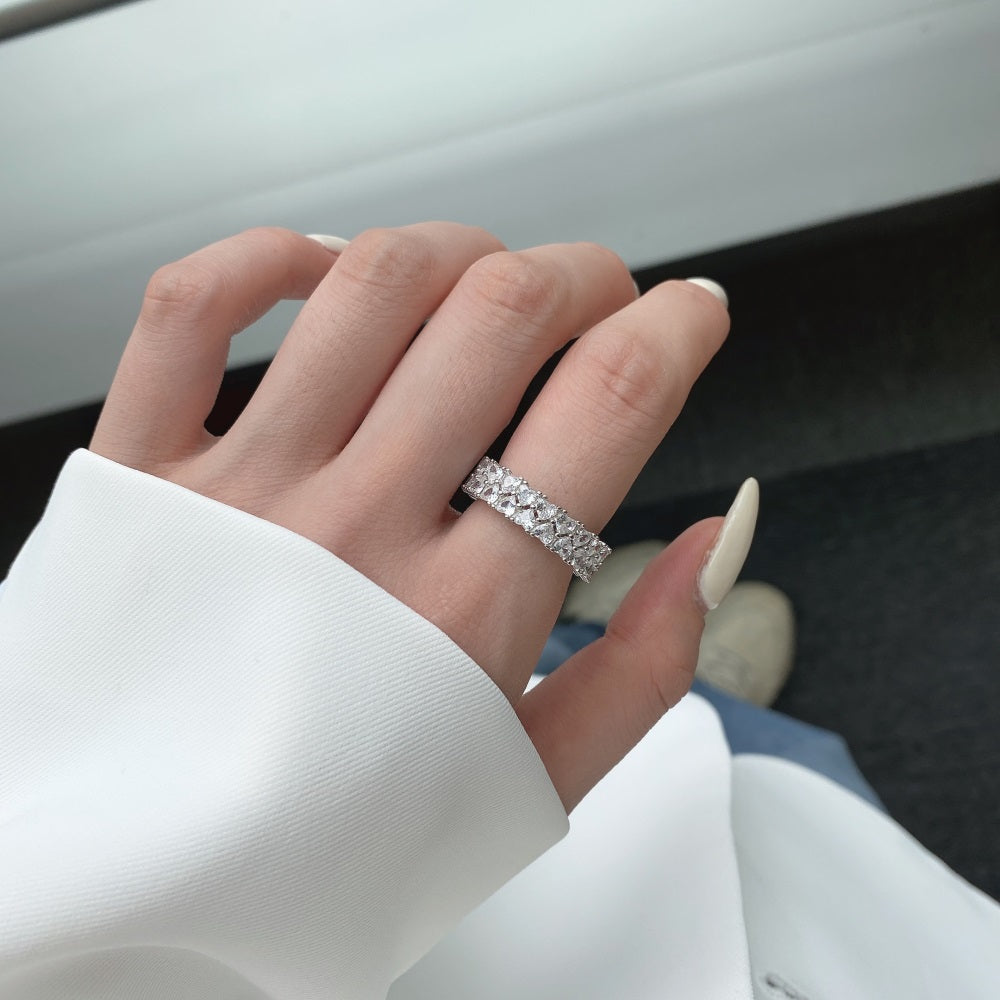 JE T'AIME RING- SILVER