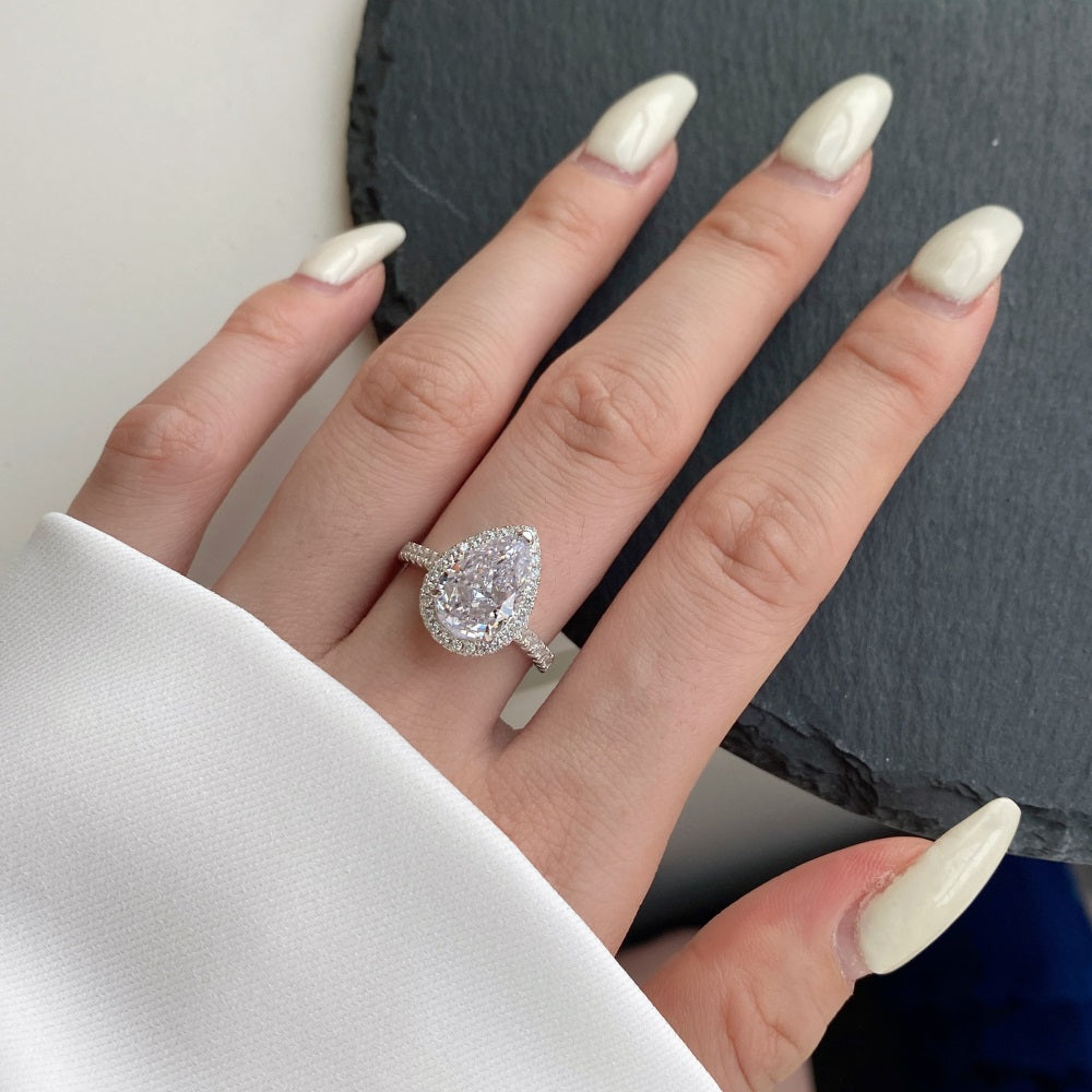 STERLING SILVER MONACO RING