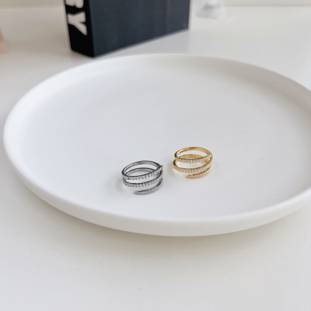 STERLING SILVER LUXE BAND RING