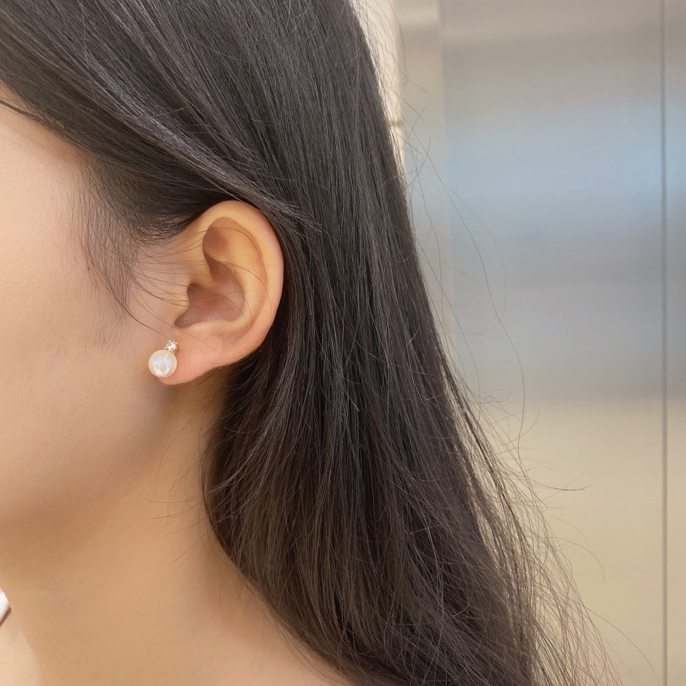 GOLD PLATED OCEANA EARRINGS