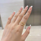 LUXE BAND RING- GOLD