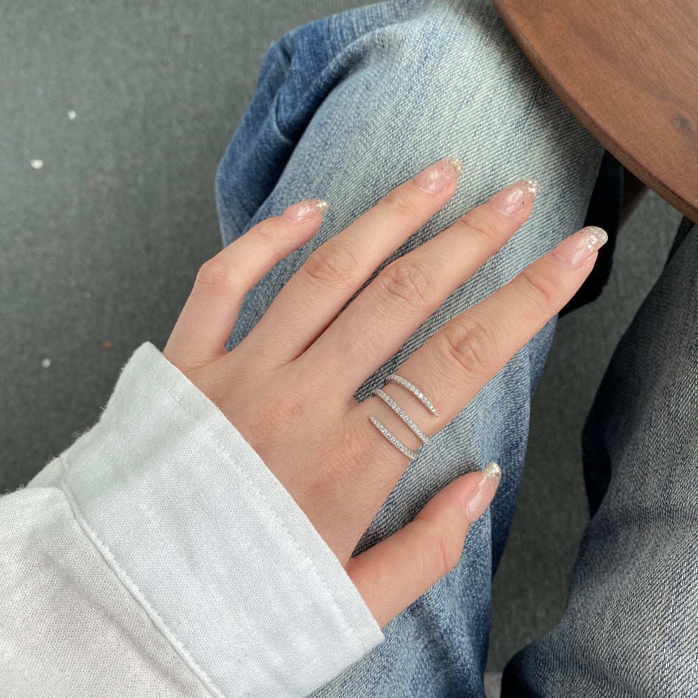 STERLING SILVER LUXE BAND RING