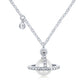 STERLING SILVER PEARL ORB NECKLACE