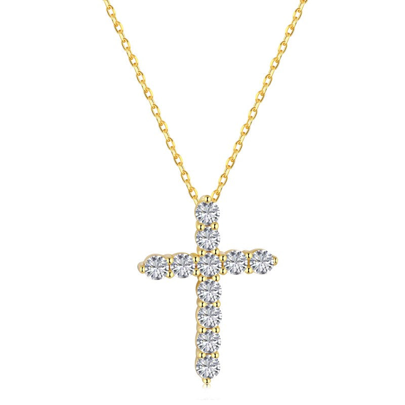 CLASSIC CROSS NECKLACE- GOLD