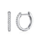 STERLING SILVER MINI HOOP EARRINGS