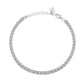 TALIA 3MM ADJUSTABLE TENNIS BRACELET STERLING SILVER