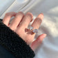 STERLING SILVER MON AMOUR RING