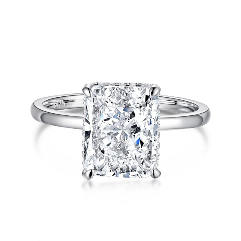 STERLING SILVER PLAIN BAND GODDESS RING