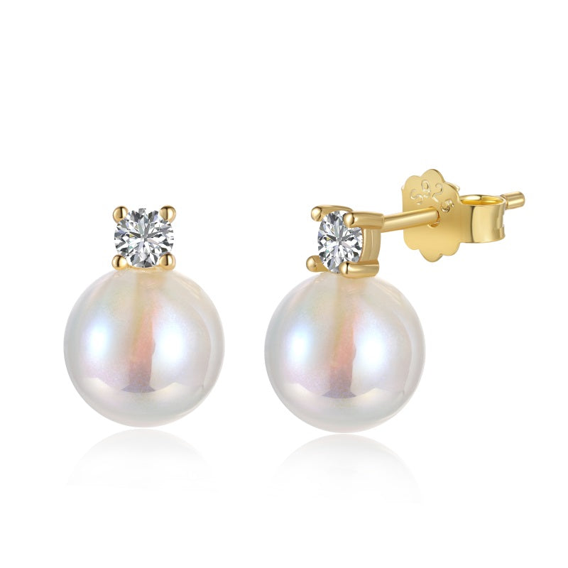 GOLD PLATED OCEANA EARRINGS