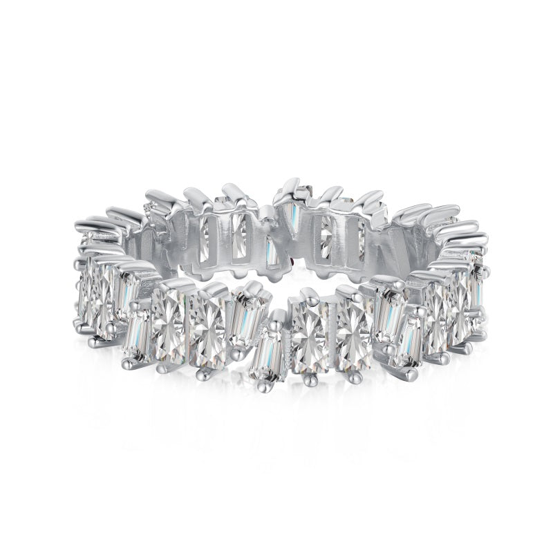 STERLING SILVER LEA RING