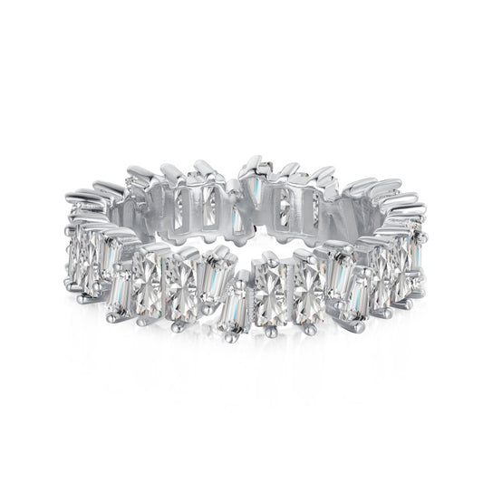 STERLING SILVER LEA RING