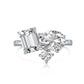 STERLING SILVER RIVIERA RING ICE