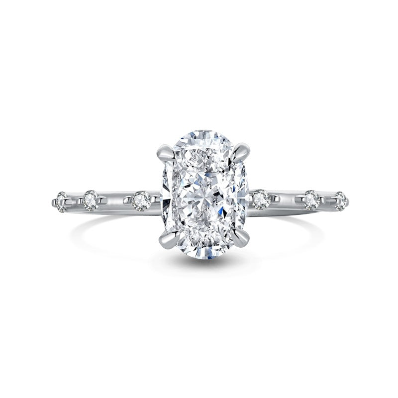 STERLING SILVER MILANI RING OVAL
