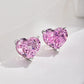 AMANTE EARRING- SILVER + ROSE