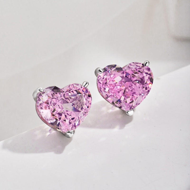 AMANTE EARRING- SILVER + ROSE