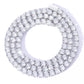 LUXE 5MM TENNIS NECKLACE- SILVER