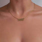 GOLD PLATED YEAR NECKLACE